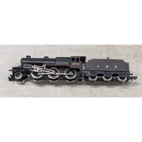 14 - Grafar N Gauge LMS Class 5MT 'Crab' 2-6-0 Model Locomotive, No. 2715
