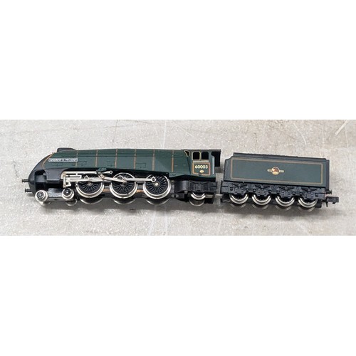 16 - Graham Farish (Grafar) N Gauge BR Green Class A4 4-6-2 Locomotive 'Andrew K. McCosh' No. 60003