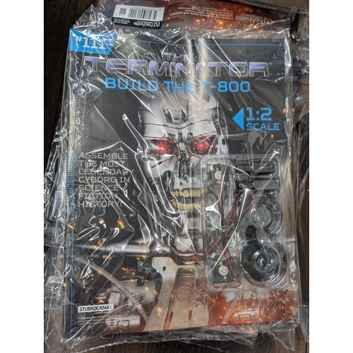 Collection of 48 x Hachette Partworks Build the T-800 1:2 Scale ...