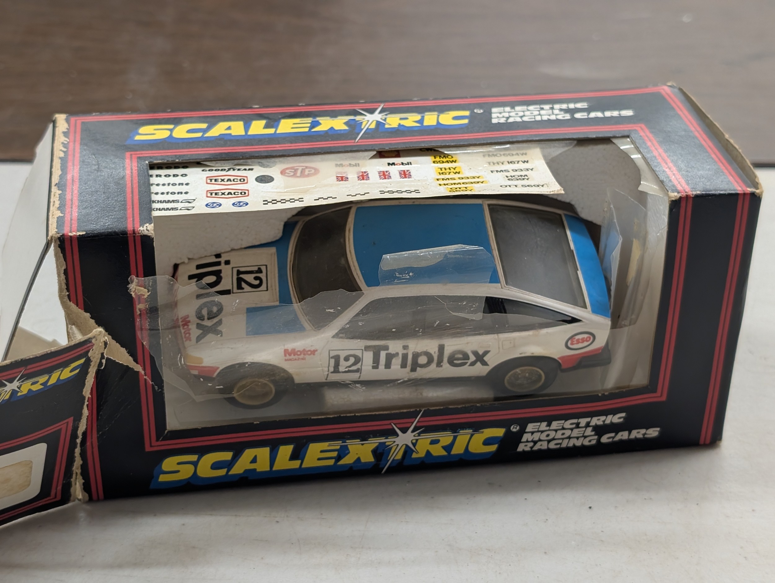 Scalextric Rover 3500 Triplex Slot Car with Original Box
