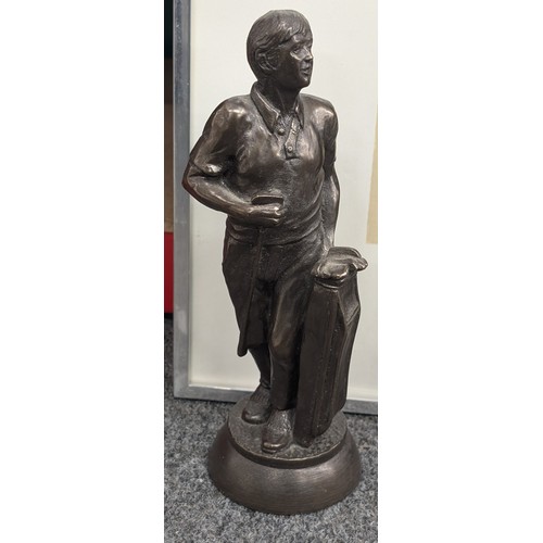 13 - Trio of Golfing Items Including Framed Prints after William E. Pimm and Clement Flower Plus 8.75