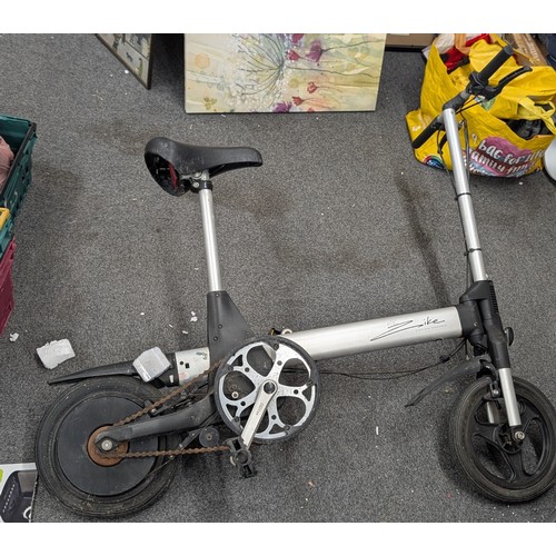 Sinclair Research Zike Electric Micro-Bicycle, No Power Supply so Spare ...
