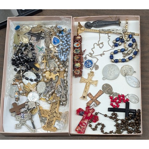 Large Collection of Vintage Catholic Religious Devotional Items and ...