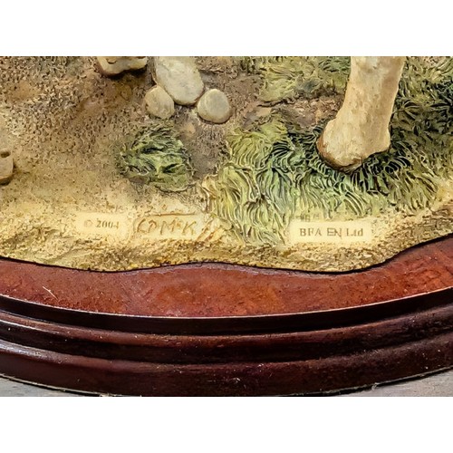 86 - Border Fine Arts Studio A5275 Charolais Calves Figurine