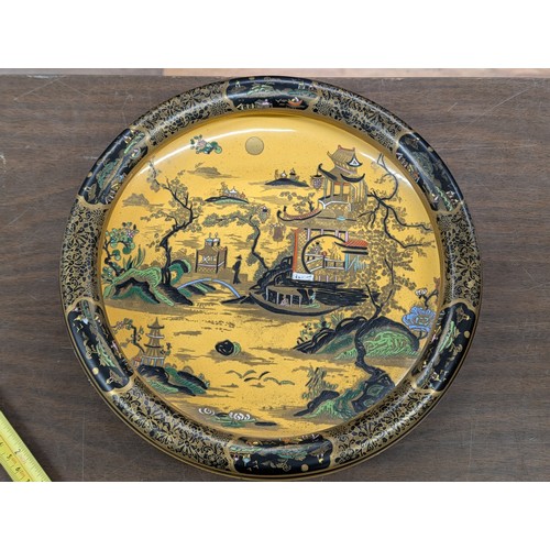 100 - W&R Carlton Ware Mikado Pattern Two Piece Ceramic Set Comprising a 13