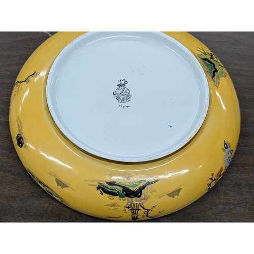 100 - W&R Carlton Ware Mikado Pattern Two Piece Ceramic Set Comprising a 13