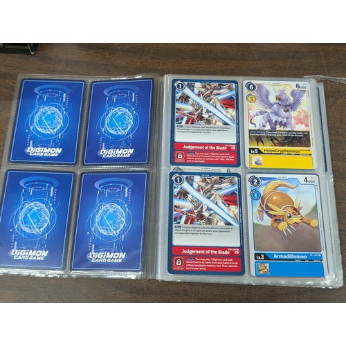 167 - Large Amount of Bandai Digimon Card Game Trading Cards and Binder of Cards