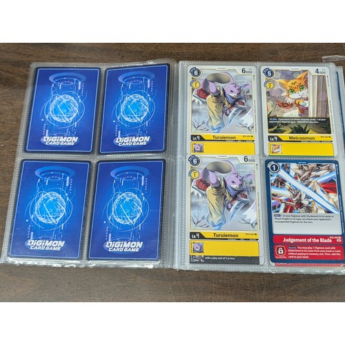167 - Large Amount of Bandai Digimon Card Game Trading Cards and Binder of Cards