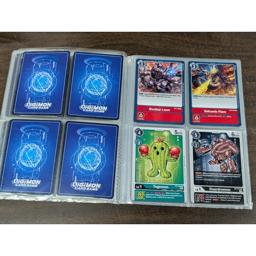 167 - Large Amount of Bandai Digimon Card Game Trading Cards and Binder of Cards