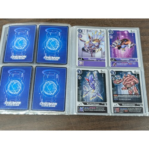 167 - Large Amount of Bandai Digimon Card Game Trading Cards and Binder of Cards