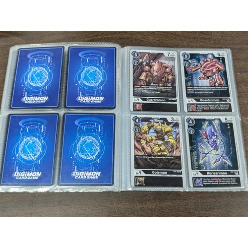 167 - Large Amount of Bandai Digimon Card Game Trading Cards and Binder of Cards