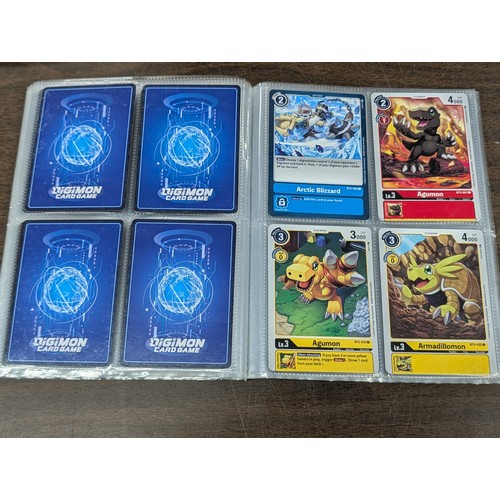 167 - Large Amount of Bandai Digimon Card Game Trading Cards and Binder of Cards
