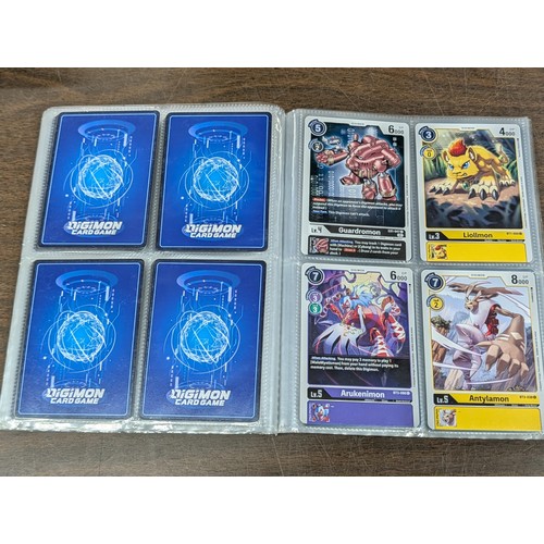 167 - Large Amount of Bandai Digimon Card Game Trading Cards and Binder of Cards