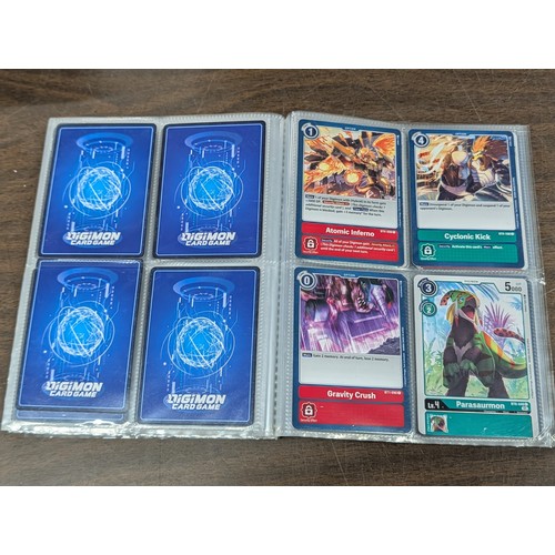 167 - Large Amount of Bandai Digimon Card Game Trading Cards and Binder of Cards