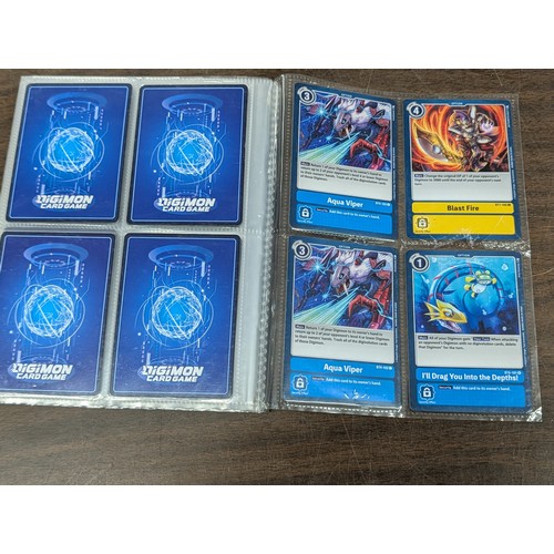 167 - Large Amount of Bandai Digimon Card Game Trading Cards and Binder of Cards