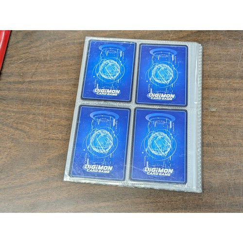167 - Large Amount of Bandai Digimon Card Game Trading Cards and Binder of Cards