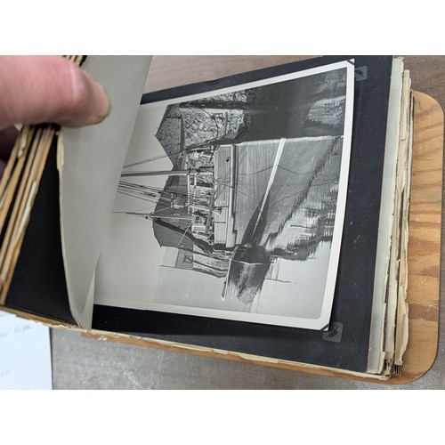 153 - Vernacular Mid-20th Century Photograph Album of Zoo and Topographical Scenes From Portmeirion