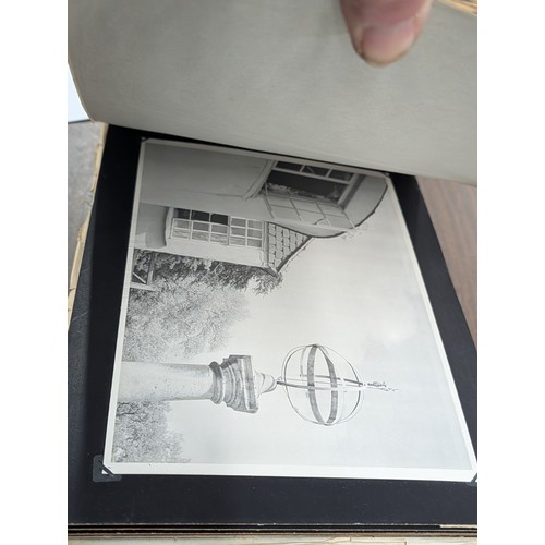 153 - Vernacular Mid-20th Century Photograph Album of Zoo and Topographical Scenes From Portmeirion