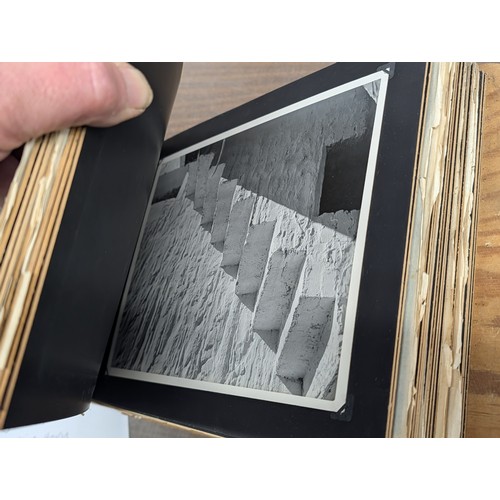 153 - Vernacular Mid-20th Century Photograph Album of Zoo and Topographical Scenes From Portmeirion