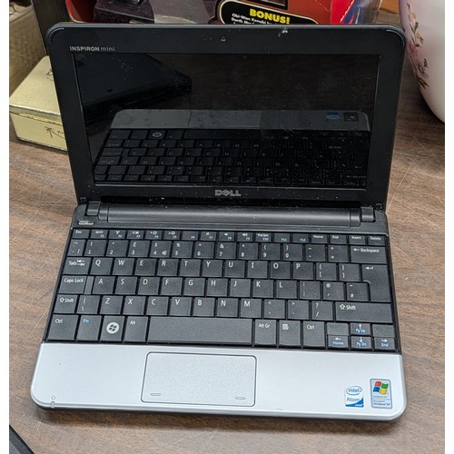 109 - Three-Piece Lot of Dell Laptops and Havit Cooling Pad, All Working But No Power Supplies