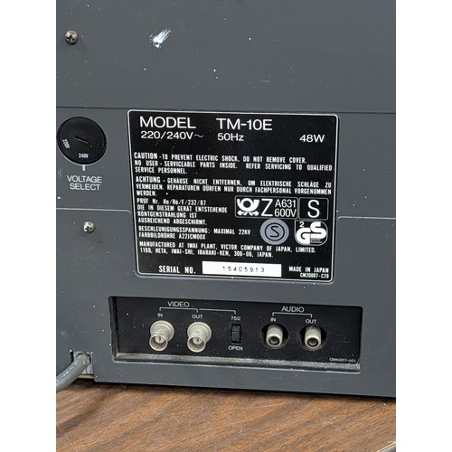 145 - Retro Gaming Etc JVC TM-10E Colour Video Monitor, Tested & Working
