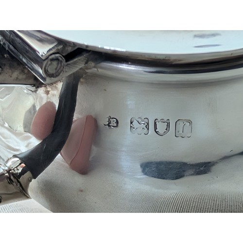293 - Edwardian Sterling Silver Small Teapot by Charles Edwards London 1912 - 158 gm total