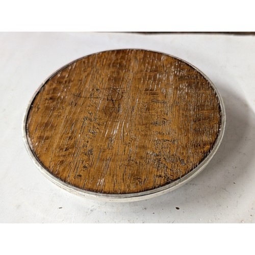 267 - An Assortment of Sterling Silver and Continental Silver Items Including a Weighted Dish and Souvenir... 