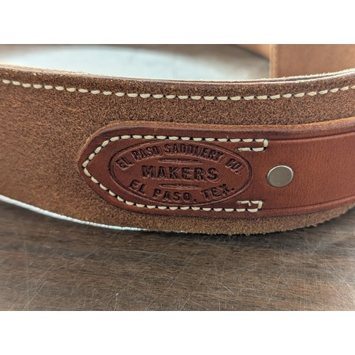 32 - El Paso Saddlery Co. Leather Ammunition Cartridge Belt