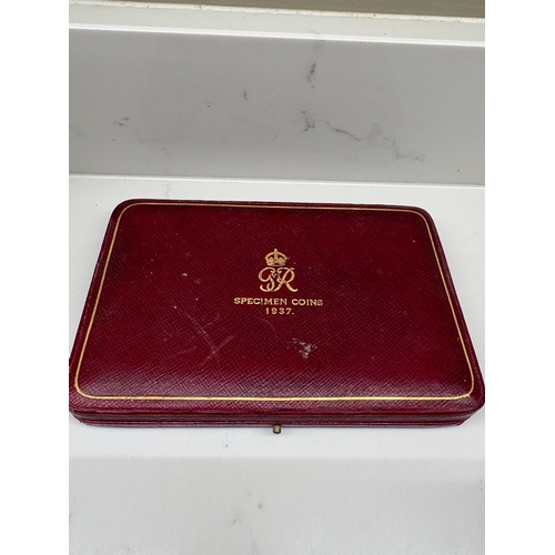 33 - British Specimen coin collection George VI 1937, please note these have not been checked....as there... 