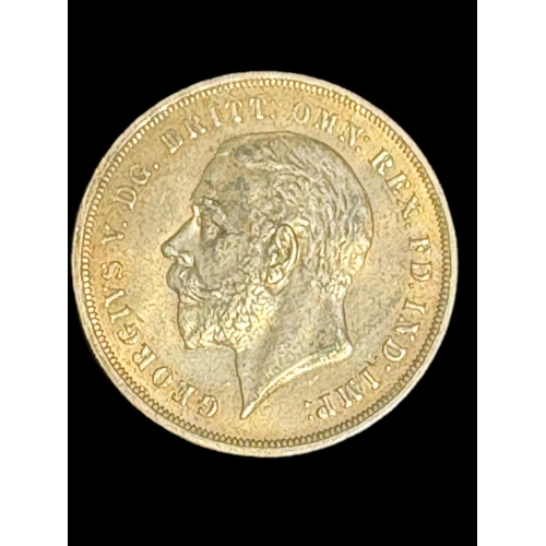 34 - Group of old coins 2 sided penny etcOld 2 side one penny piece dated 1908 and 1918