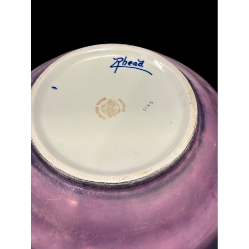 47 - Charlotte Rhead 1920’s Burgess & Leigh bowl 25cm