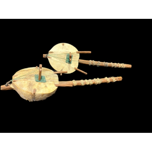 174 - 2 Koras likely from West Africa