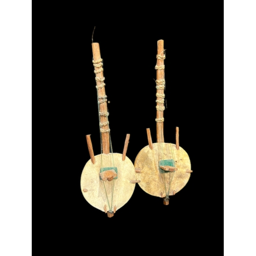 174 - 2 Koras likely from West Africa