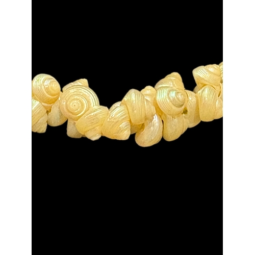 3 - Maireener shell necklace 20” long