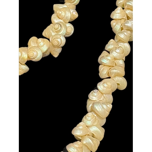 3 - Maireener shell necklace 20” long