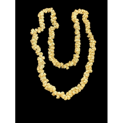3 - Maireener shell necklace 20” long