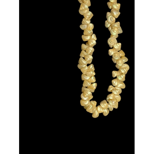 3 - Maireener shell necklace 20” long