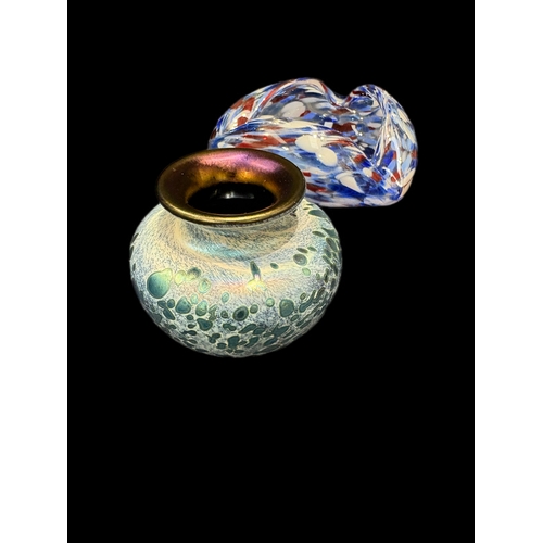 147 - Qty of studio and hand blown glass