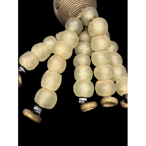 5 - Large glass bead necklace