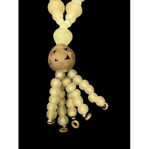 5 - Large glass bead necklace