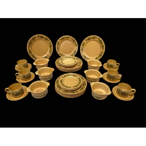 123 - Kiln craft tableware dinner service