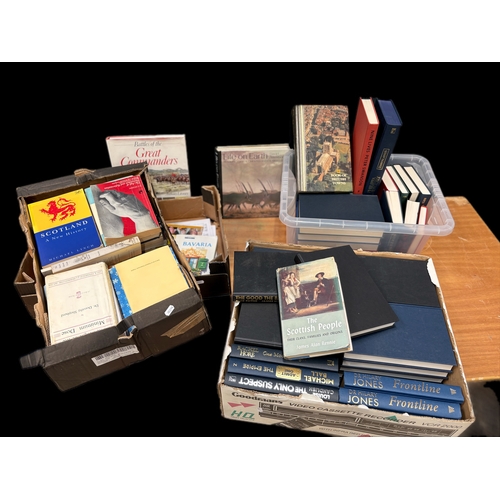 168 - 4 boxes of various book