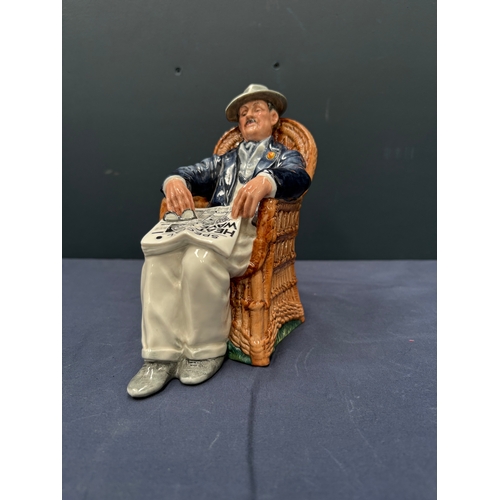 131 - Royal Doulton figurine ‘Taking Things Easy’
 