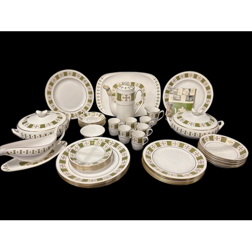 126 - Spode Persia part dinner and coffee set 45pcs