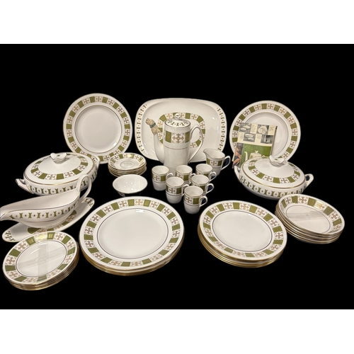 126 - Spode Persia part dinner and coffee set 45pcs