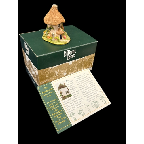 131 - 4 Lilliput lane houses boxed