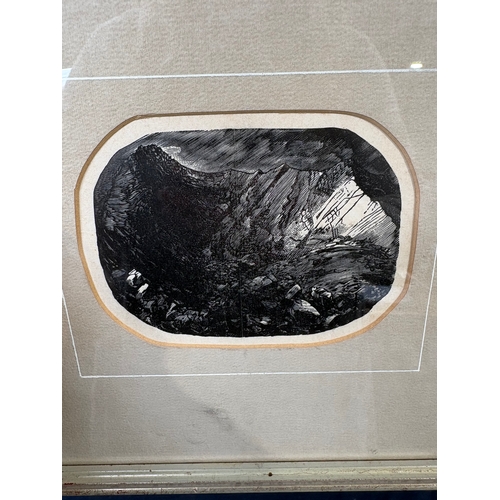 217 - Wood engraving by John Piper