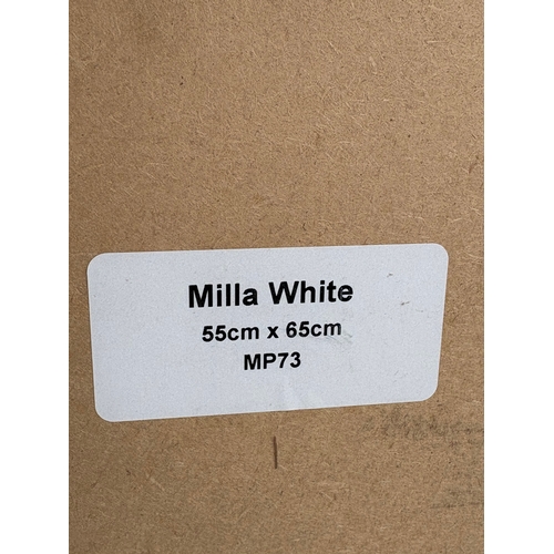 236 - Framed print black tulips