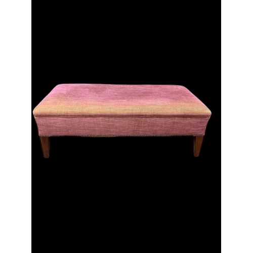 497 - Ottoman / footstool by David Seyfried RRP &pound;1100
120cm x 60cm x 40cm 