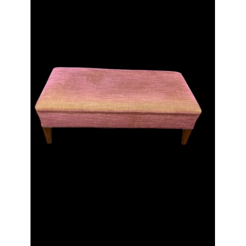 497 - Ottoman / footstool by David Seyfried RRP &pound;1100
120cm x 60cm x 40cm 